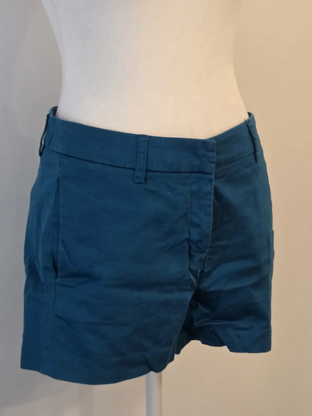 Tailored Teal Women's Bermuda Shorts - Picture 2 of 3